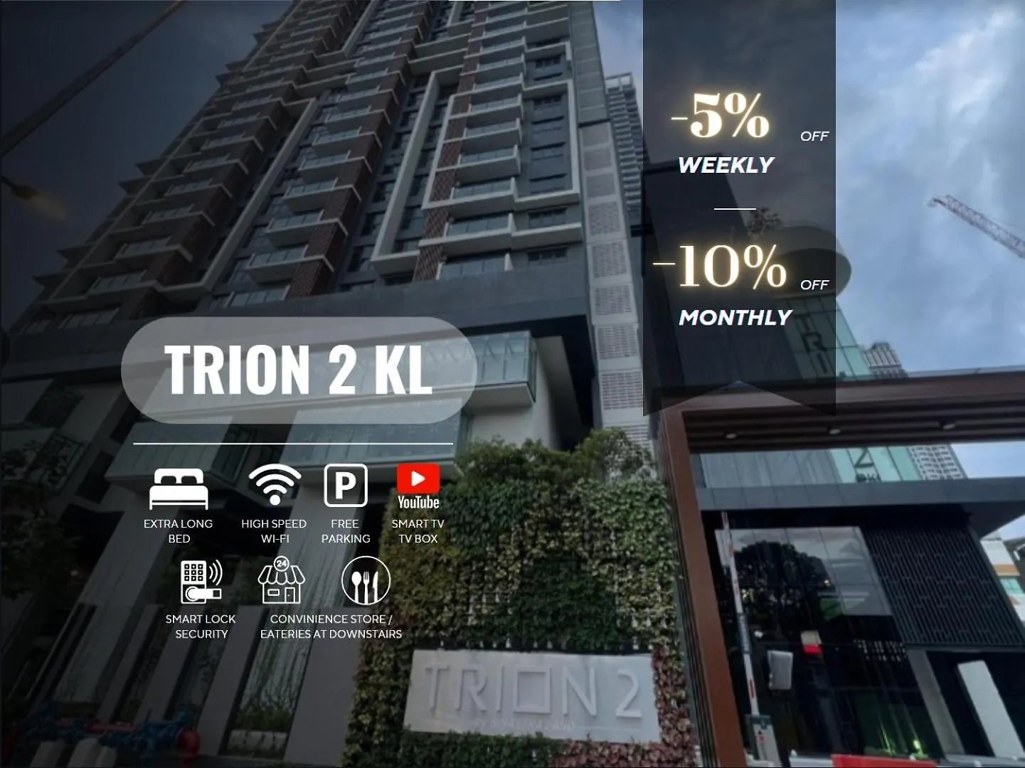 Trion 2, Klcc Trx Ikea At Chan Sow Lin, Kuala Lumpur By One Guesthouse